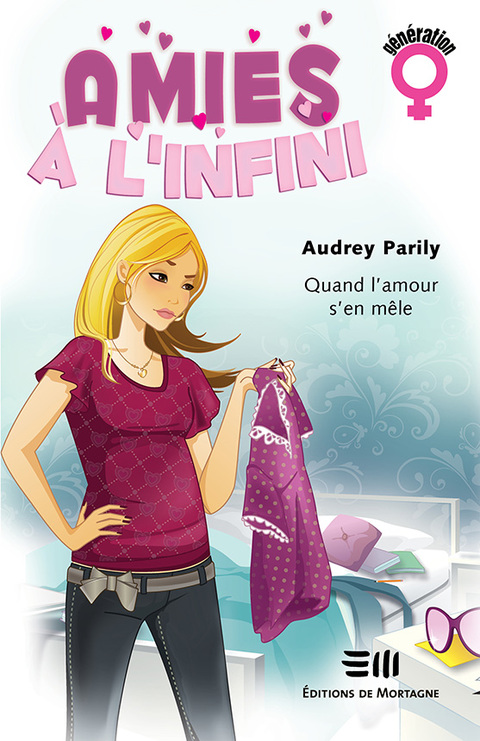 Cover image for book Amies à l'infini 01