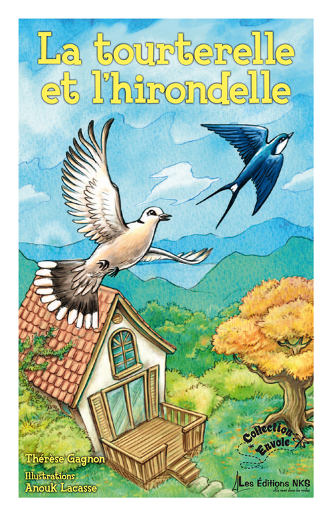 Cover image for book La tourterelle et l'hirondelle