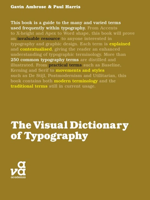 The Visual Dictionary of Typography 