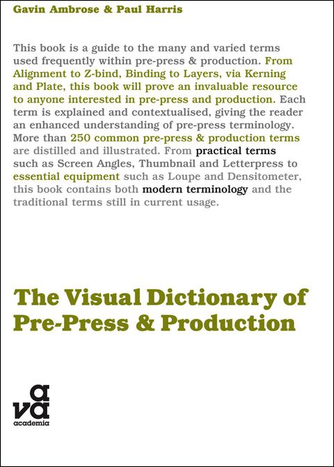 The Visual Dictionary of Pre-press and Production 