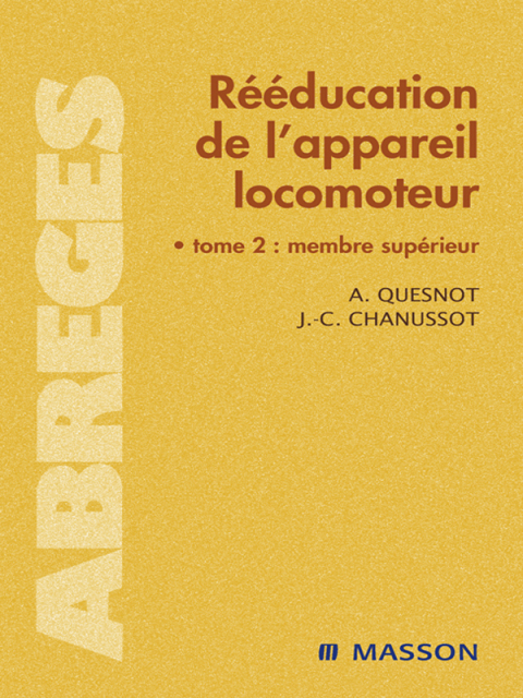 Cover image for book Rééducation de l'appareil locomoteur