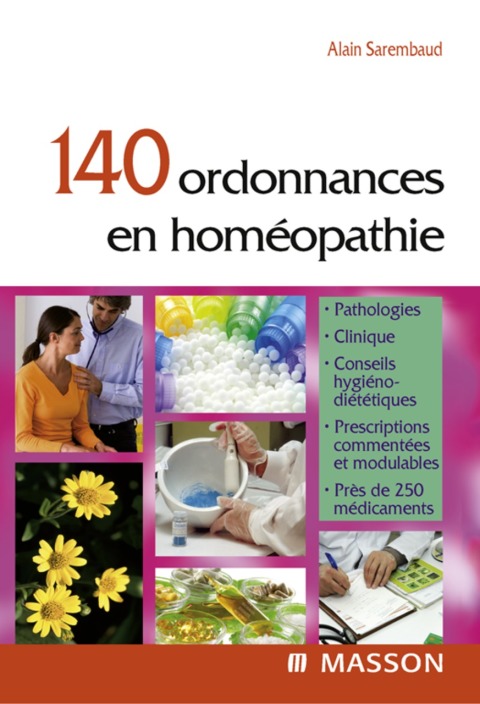 Cover image for book 140 ordonnances en homéopathie