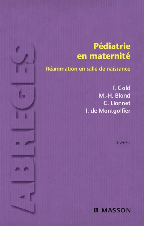 Cover image for book Pédiatrie en maternité