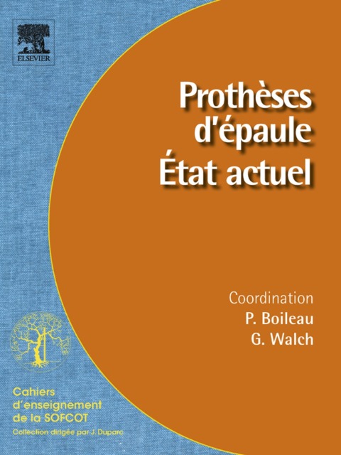 Cover image for book Prothèses d'épaule. État actuel