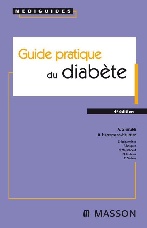 Cover image for book Guide pratique du diabète