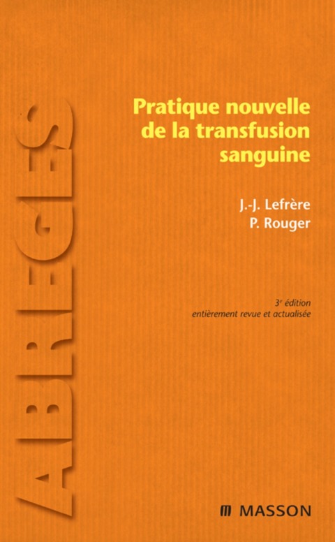 Cover image for book Pratique nouvelle de la transfusion sanguine
