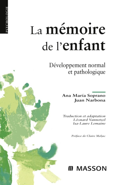 Cover image for book La mémoire de l'enfant