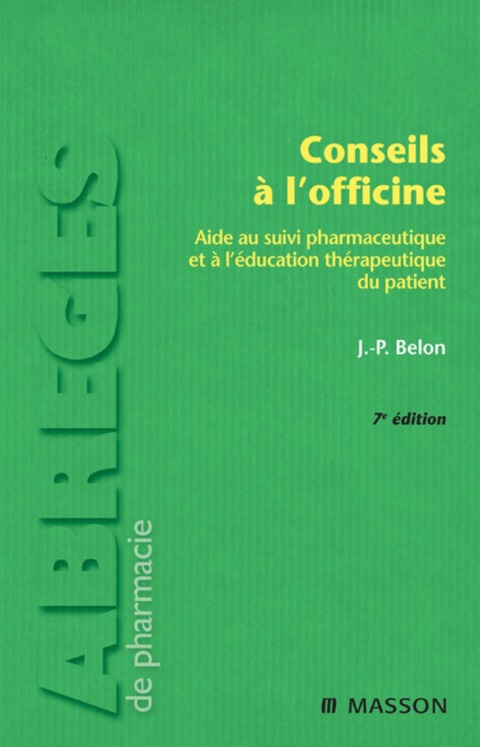 Cover image for book Conseils à l'officine