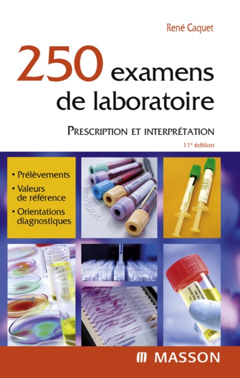 Cover image for book 250 examens de laboratoire