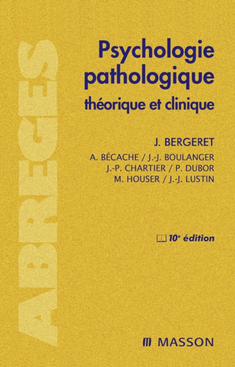 Cover image for book Psychologie pathologique