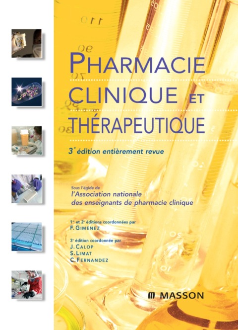 Cover image for book Pharmacie clinique et thérapeutique