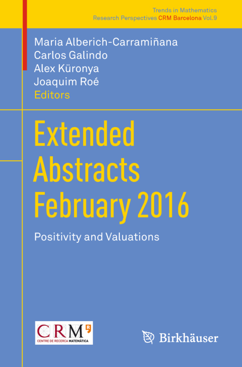 Cover image for book Extended Abstracts February 2016