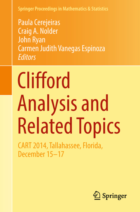 Cover image for book Clifford Analysis and Related Topics