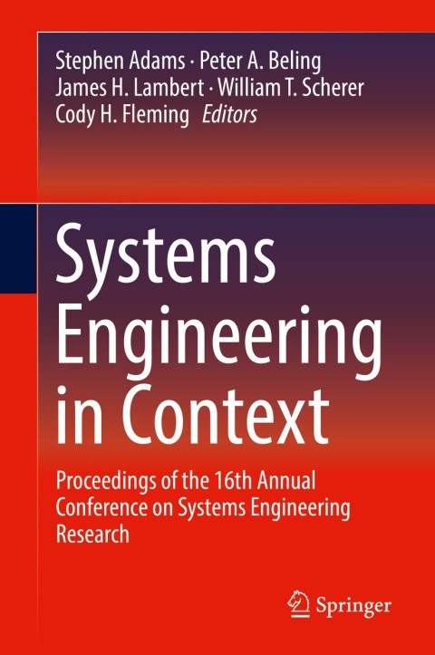 Cover image for book Systems Engineering in Context