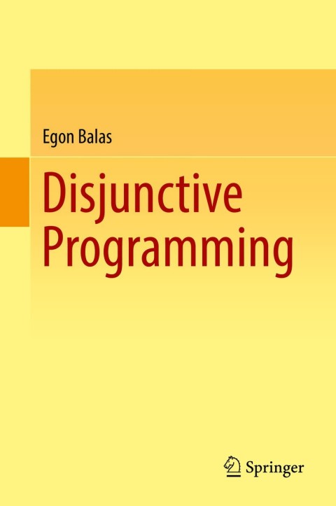 Cover image for book Disjunctive Programming