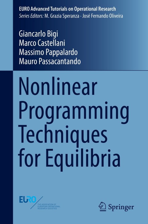 Nonlinear Programming Techniques for Equilibria 
