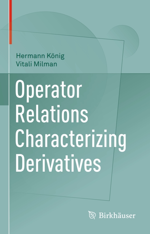 Cover image for book Operator Relations Characterizing Derivatives