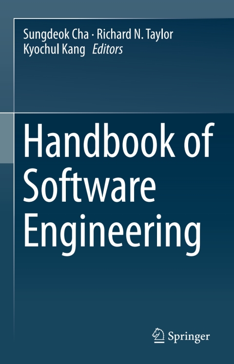 Cover image for book Handbook of Software Engineering