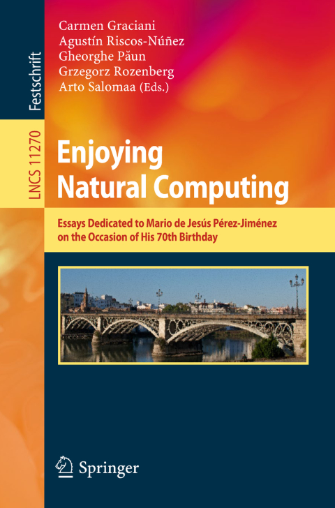 Cover image for book Enjoying Natural Computing