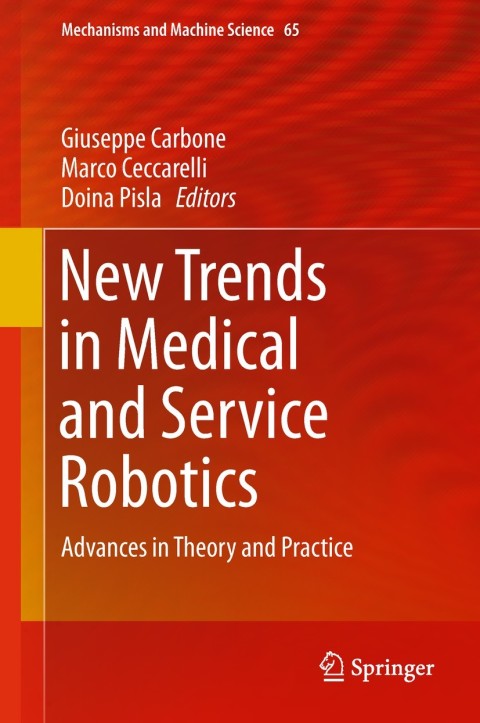 Cover image for book New Trends in Medical and Service Robotics
