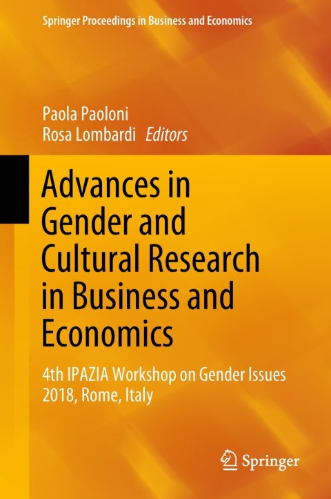 Cover image for book Advances in Gender and Cultural Research in Business and Economics