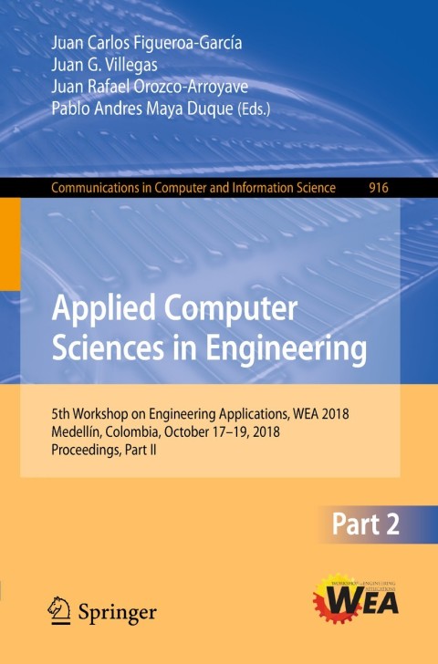 Cover image for book Applied Computer Sciences in Engineering