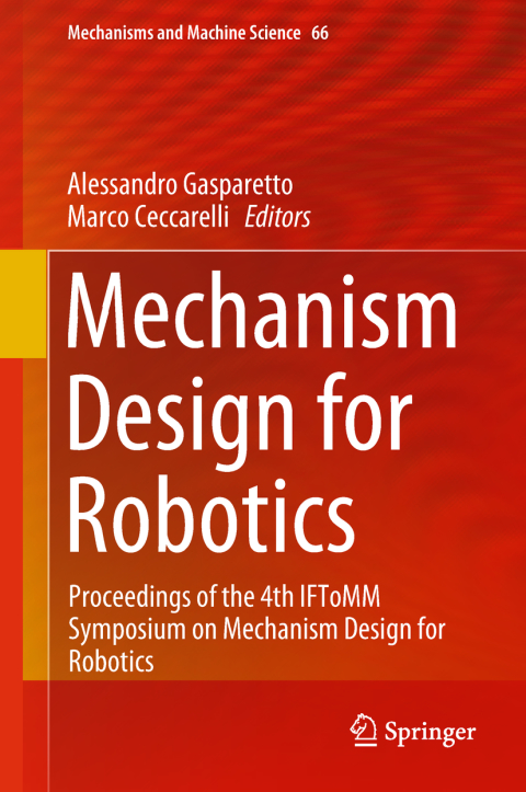 Cover image for book Mechanism Design for Robotics