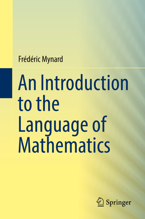Cover image for book An Introduction to the Language of Mathematics