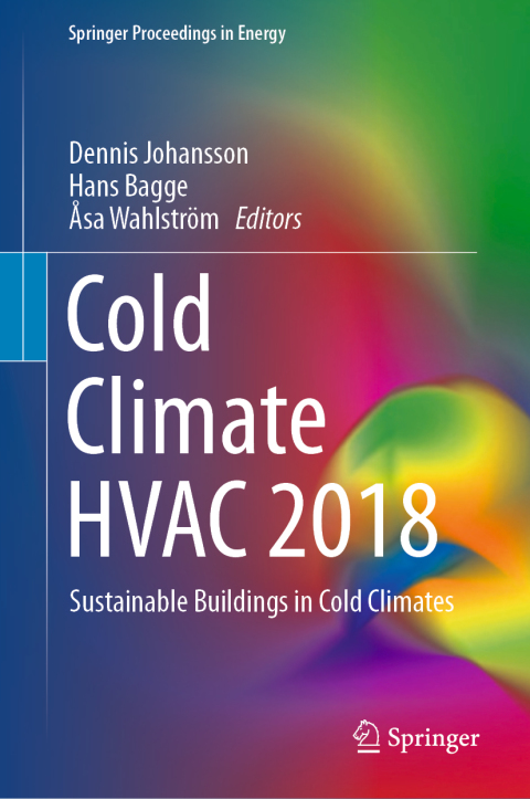Cover image for book Cold Climate HVAC 2018