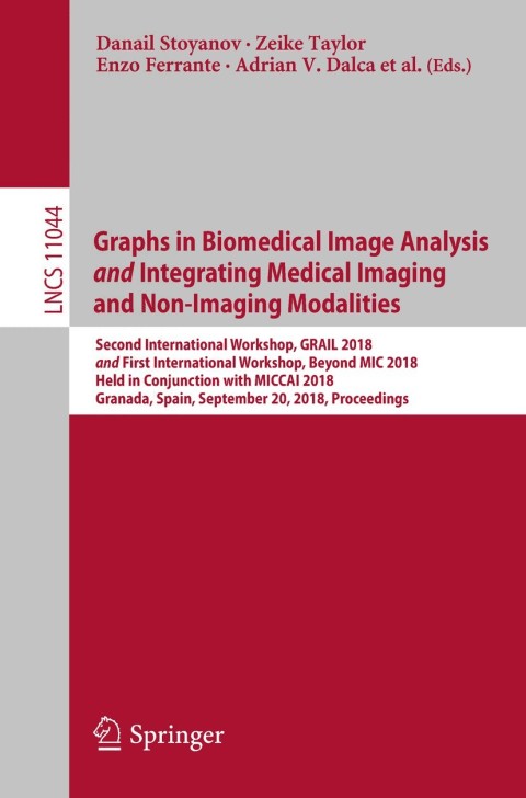 Cover image for book Graphs in Biomedical Image Analysis and Integrating Medical Imaging and Non-Imaging Modalities