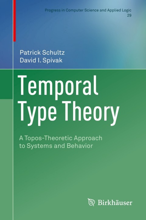 Cover image for book Temporal Type Theory
