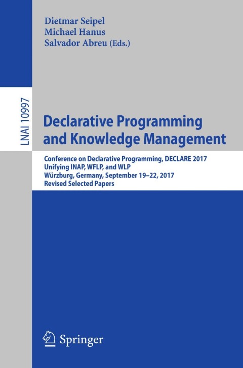 Cover image for book Declarative Programming and Knowledge Management