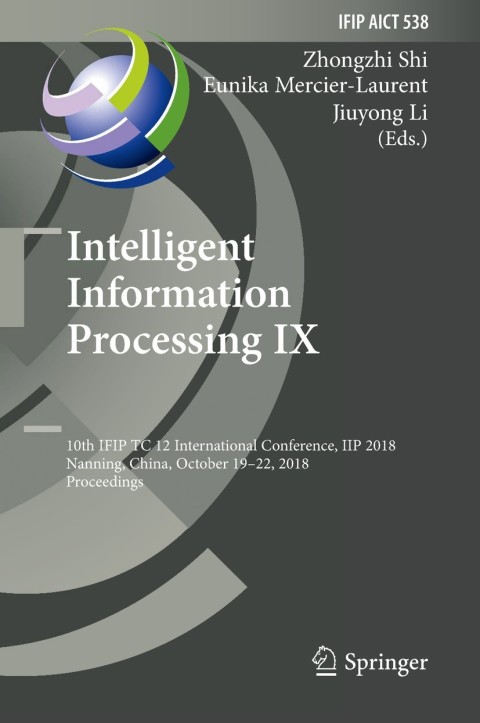 Cover image for book Intelligent Information Processing IX