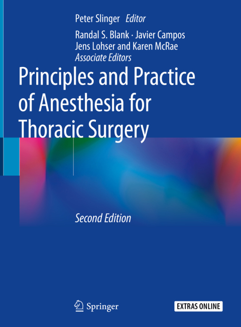 Cover image for book Principles and Practice of Anesthesia for Thoracic Surgery