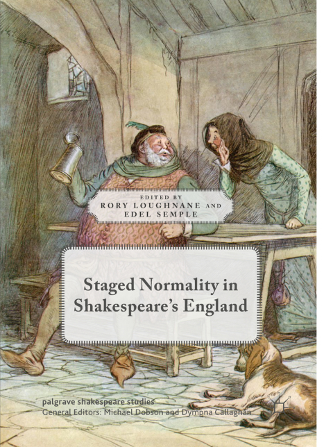 Cover image for book Staged Normality in Shakespeare's England