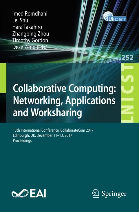 Cover image for book Collaborative Computing: Networking, Applications and Worksharing