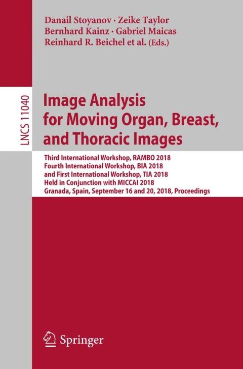 Cover image for book Image Analysis for Moving Organ, Breast, and Thoracic Images
