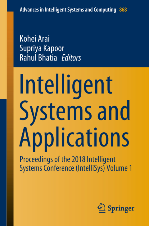 Cover image for book Intelligent Systems and Applications