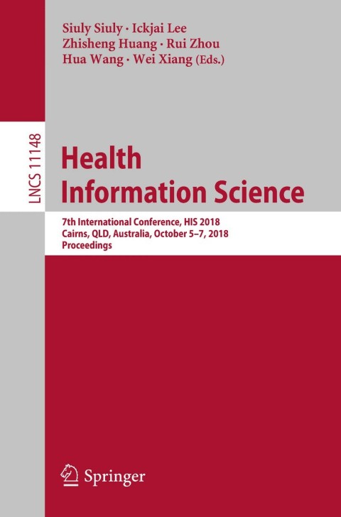 Cover image for book Health Information Science