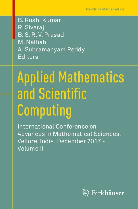 Cover image for book Applied Mathematics and Scientific Computing