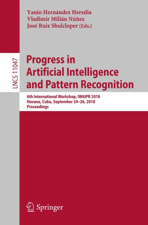Cover image for book Progress in Artificial Intelligence and Pattern Recognition