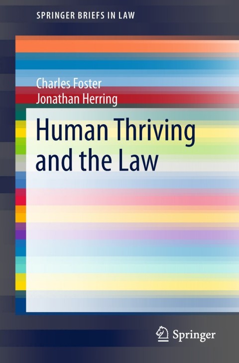 Cover image for book Human Thriving and the Law