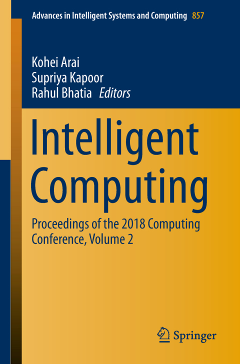 Cover image for book Intelligent Computing