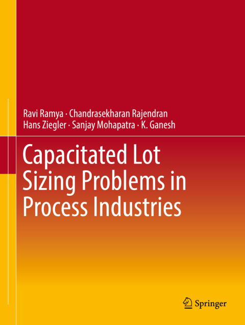 Cover image for book Capacitated Lot Sizing Problems in Process Industries