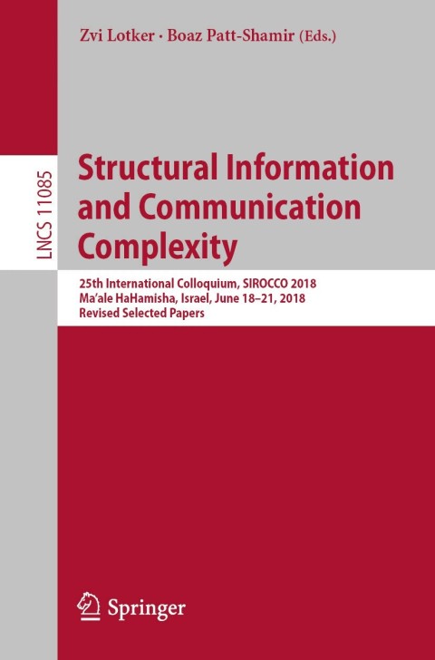 Cover image for book Structural Information and Communication Complexity