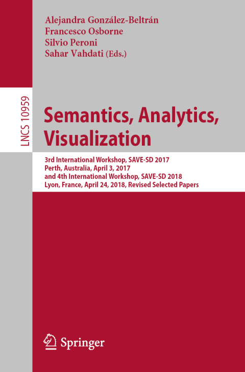 Cover image for book Semantics, Analytics, Visualization