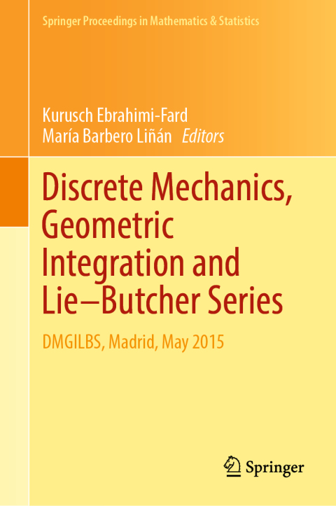 Cover image for book Discrete Mechanics, Geometric Integration and Lie–Butcher Series