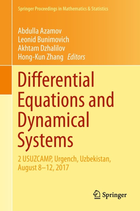 Cover image for book Differential Equations and Dynamical Systems