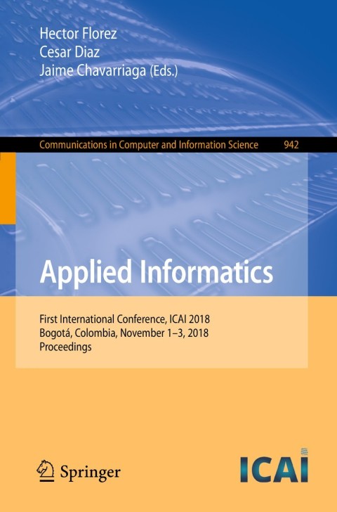 Cover image for book Applied Informatics