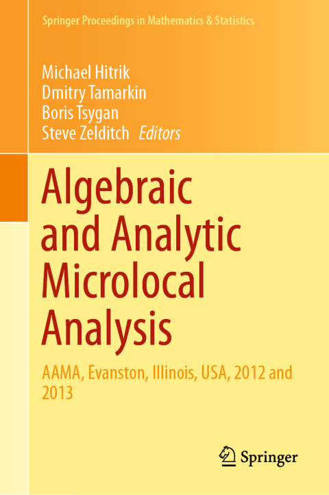Cover image for book Algebraic and Analytic Microlocal Analysis
